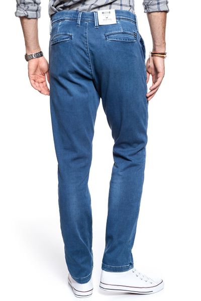 SPODNIE MĘSKIE MUSTANG RealX Chino DENIM BLUE 1008081 5000 582 W29 L32 zdjęcie 4