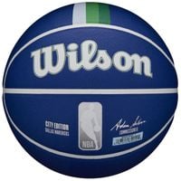 Piłka do koszykówki Wilson NBA Team City Collector Dallas Mavericks Ball WZ4016407ID — Rozmiar: 7