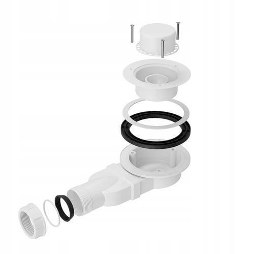 SYFON POZIOMY 90 mm BRODZIKOWY NISKI CZYSZCZONY OD GÓRY ODPŁYW fi 40 na Arena.pl