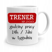 Dla Trenera Trenerki Gym Siłownia Kubek Prezent Z Nadrukiem Ze Zdjęciem