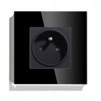 GNIAZDKO ELEKTRYCZNE SZKLANE POJEDYNCZE KONTAKT GNIAZDO 16A