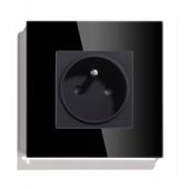 GNIAZDKO ELEKTRYCZNE SZKLANE POJEDYNCZE KONTAKT GNIAZDO 16A