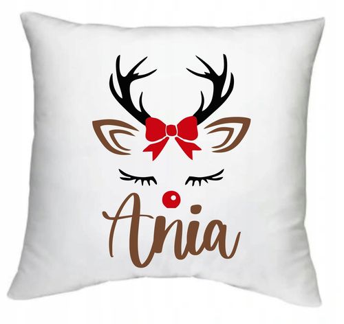 Foto PODUSZKA z imieniem PREZENT święta mikołajki na Arena.pl