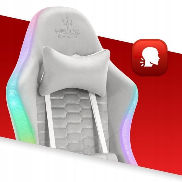 FOTEL GAMINGOWY DLA GRACZA BIUROWY HELL'S zdjęcie 7