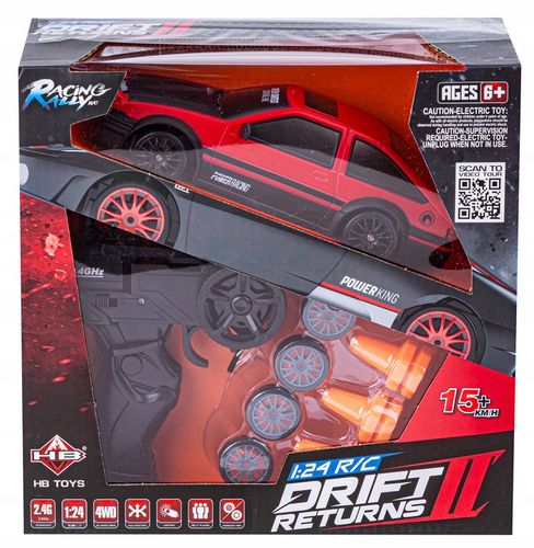 Samochód RC Wyścigowy Auto do DRIFTu napęd 4x4 2,4GHz TOYOTA światła DRIFT na Arena.pl
