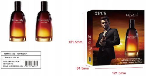 FERVENTLY PERFUMY MĘSKIE 2x50ml na Arena.pl