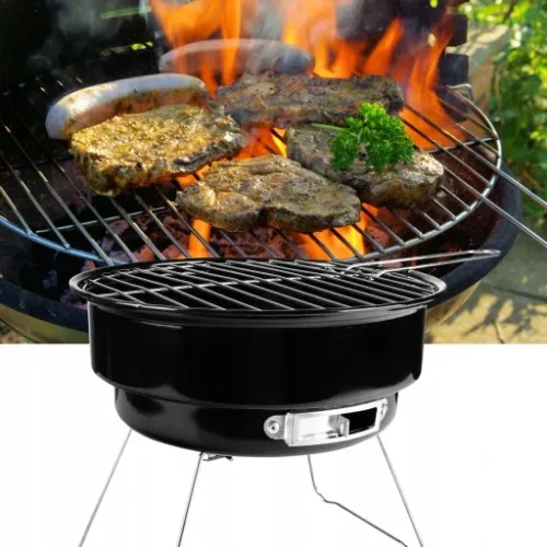 GRILL OGRODOWY Węglowy PRZENOŚNY GRILL MAŁY BARBEQUE TORBA na Arena.pl