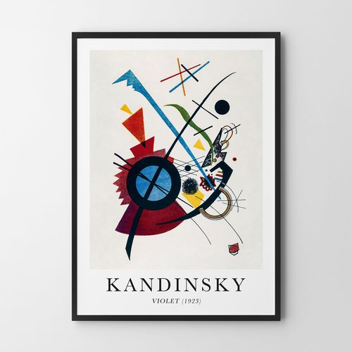 Plakat Kandinsky Violet 21x29,7 cm A4 na Arena.pl
