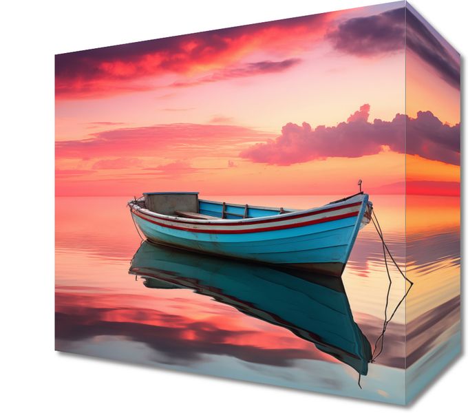 Obraz 20x20cm Spokój przed Połowem zdjęcie 1