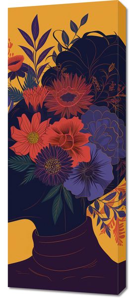 Obraz 40x100cm Botaniczna Muza zdjęcie 1