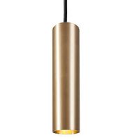 LAMPA wisząca EYE M 8914 Nowodvorski metalowa OPRAWA tuba ZWIS mosiądz czarna