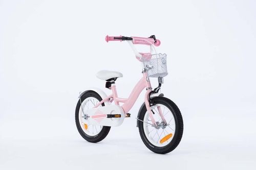 rower rowerek dla dziewczynki TOMABIKE 14 cali model 2025 prowadnik M na Arena.pl