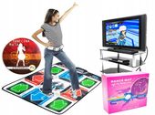 STEPMANIA PL MATA DO TAŃCZENIA TAŃCA TELEWIZOR KOMPUTER + PŁYTA DANCE MATA