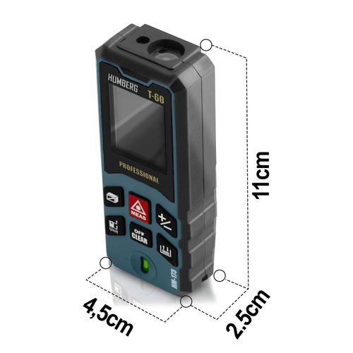 Dalmierz laserowy 60 m Humberg HM-173 na Arena.pl