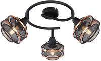 Sufitowa lampa Bellona 54020-3 reflektorki czarne złote