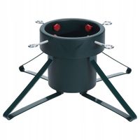 Stojak CHOINKOWY czarny metalowy podstawka pod choinkę na drzewko pojemnik