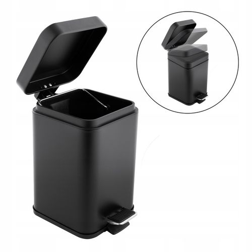 Zestaw łazienkowy KOSZ NA ŚMIECI stojak NA PAPIER TOALETOWY szczotka DO WC na Arena.pl