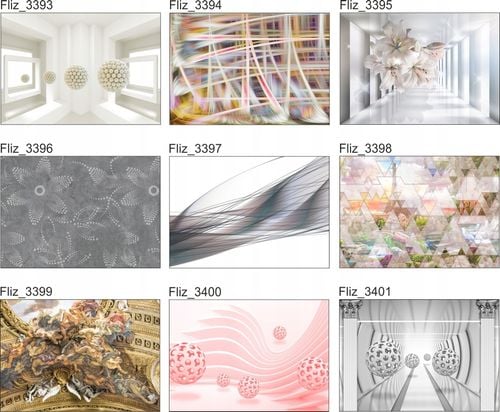 fototapeta ABSTRAKCJA OPTYCZNA BŁĘKITNA 395x280 na Arena.pl