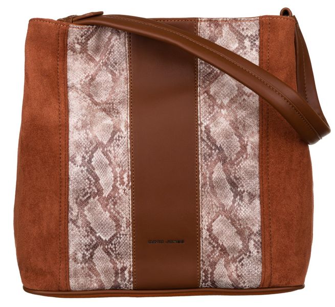 torebka damska 6885-4 cognac zdjęcie 2