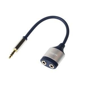 LogiLink Kabel splitter audio 2x jack 3,5mm na Arena.pl