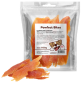 Smaczki przysmaki dla psa miękka pierś z kurczaka 500g PAWFECT BITES
