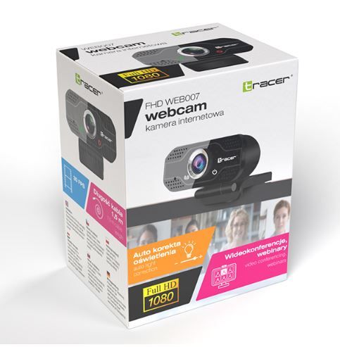 Kamera internetowa Tracer WEB007 Full-HD 1080p na Arena.pl