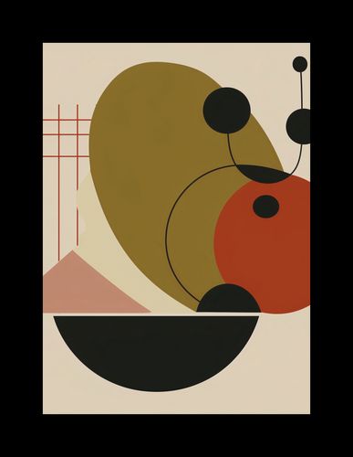 Plakat 13x18cm Geometryczny Balans na Arena.pl