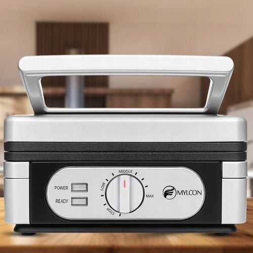 MOCNA GOFROWNICA MYLCON Z REGULACJĄ TEMPERATURY 2 DUŻE CHRUPIĄCE GOFRY na Arena.pl