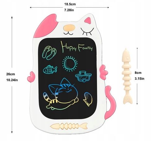 TABLET GRAFICZNY DO RYSOWANIA DLA DZIECKA + RYSIK na Arena.pl
