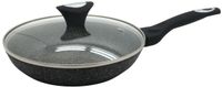 patelnia granitowa 28cm z pokrywą klausberg kb-7041
