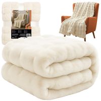 Koc 1,6X1M Biały Ruhhy 26493