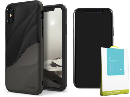 ETUI IPHONE X 10 RINGKE WAVE + SZKŁO BENKS na Arena.pl