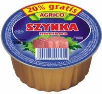 AGRICO 156G KONSERWA SZYNKA MIELONA