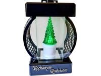 RODZICE RODZICOM ZNICZ LAMPION KOŁO RTN GŁADKI CZARNY+CHOINKA LED
