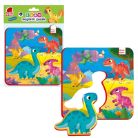 piankowe edukacyjne puzzle dinozaury dla dzieci rk5010-07