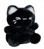Kot MEOWCHI Black Sesame 12cm Tasty Peach z groszkiem MIEŚCI SIĘ W DŁONI