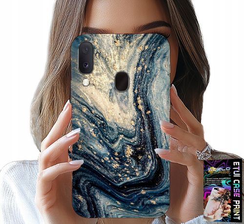 ETUI DO SAMSUNG GALAXY A40 - KAMIENNE ELEGANCKIE WZORY OBUDOWA CASE na Arena.pl