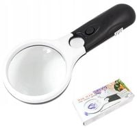 Lupa Aptel Lupa 70mm LED z podświetleniem 45 x