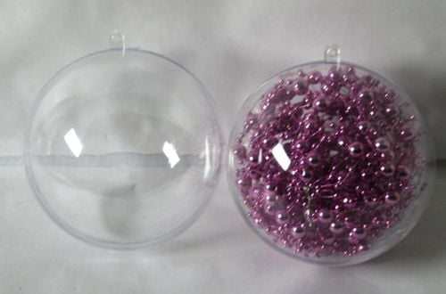 BOMBKA AKRYLOWA 12 CM - KULA PLASTIKOWA DECOUPAG na Arena.pl