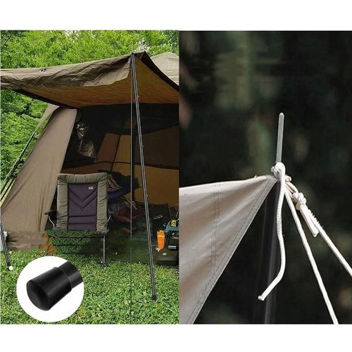 2X 2M TYCZKI NAMIOTOWE TELESKOPOWY REGULOWANY TYCZKA DO BALDACHIMU na Arena.pl