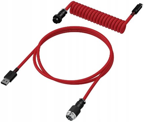 Kabel HyperX Coiled Cable Red/Black na Arena.pl