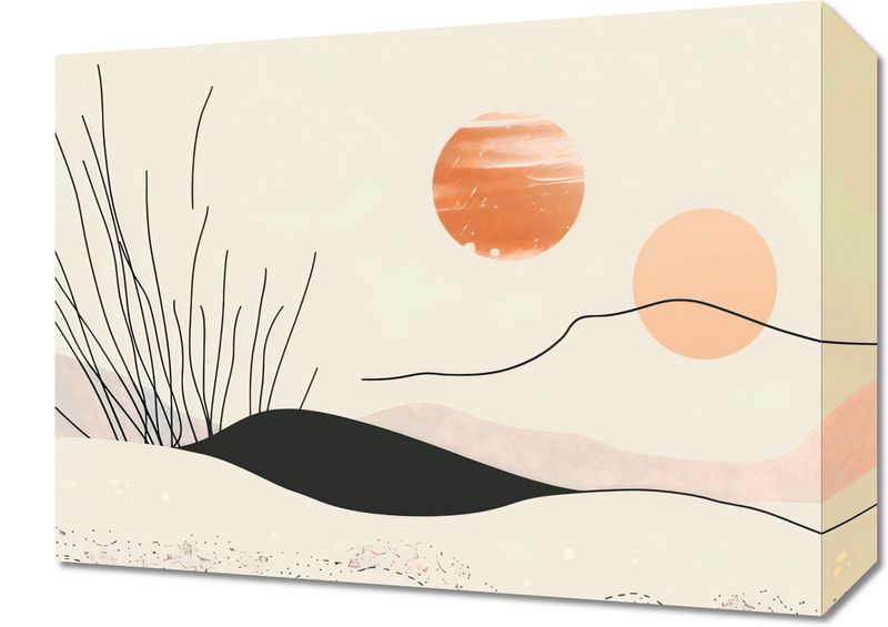 Obraz 40x30cm Miękkie Wzgórze zdjęcie 1