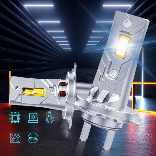 ŻARÓWKI LED H7 RETROFITY 1 do 1 5500K SUPER WHITE na Arena.pl