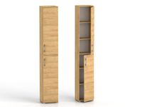 Szafa biurowa Pola 215 - 2D 30 cm Hikora naturalna