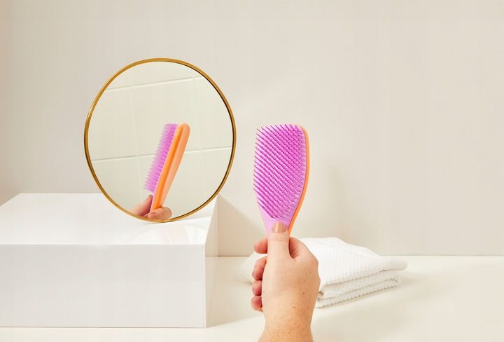 TANGLE TEEZER Szczotka do włosów delikatnych Ultimate Fine Fragile, Apricot zdjęcie 2