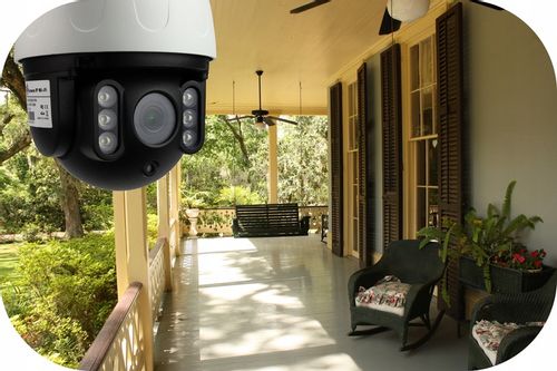 ZEWNĘTRZNA KAMERA OBROTOWA WIFI IP BEZPRZEWODOWA WIFI 8Mpx 4K ZOOM X8 DVS na Arena.pl