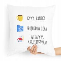 Poduszka Prezent Architekta Wita Was Architektura Z Nadrukiem Ze Zdjęciem