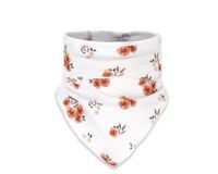 BROEL FLOWERS chusteczka/komin pod szyję ecru