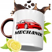 Kubek Bordowy Dla Mechanika Na Urodziny Prezent Z Nadrukiem Ze Zdjęciem