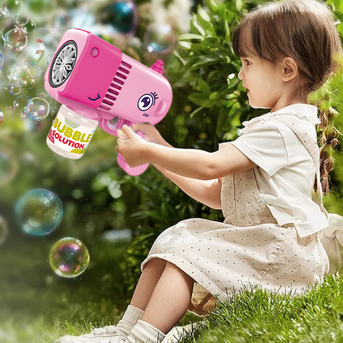 pistolet na bańki mydlane aparat do tworzenia baniek mydlanych + płyn na Arena.pl